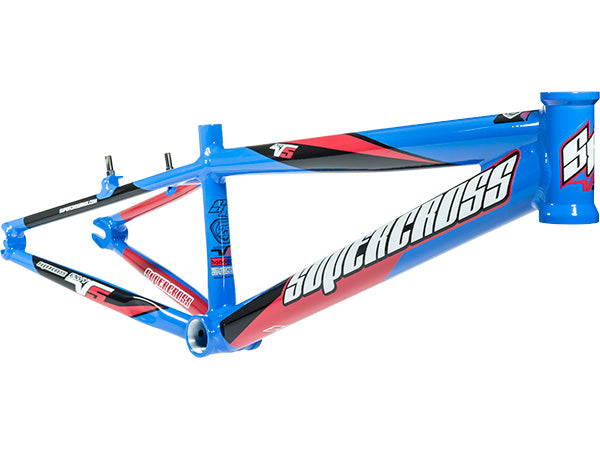 Supercross Envy V5 BMX Race Frame-Cyan Blue - 1