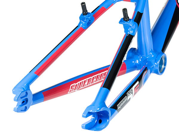 supercross bmx bicycles Supercross Envy V5 BMX Race Frame-Cyan Blue at J&R Bicycles – J&R Bicycles, Inc