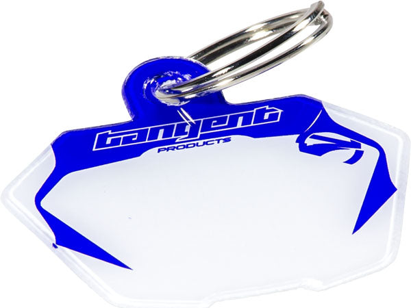 Tangent Number Plate Key Chain - 4