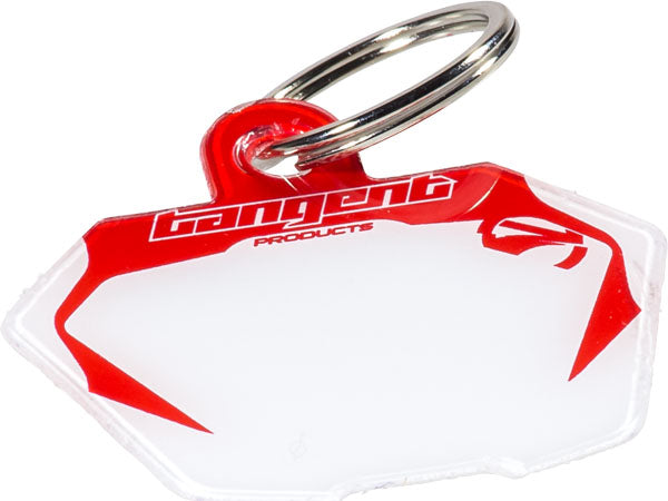 Tangent Number Plate Key Chain - 3