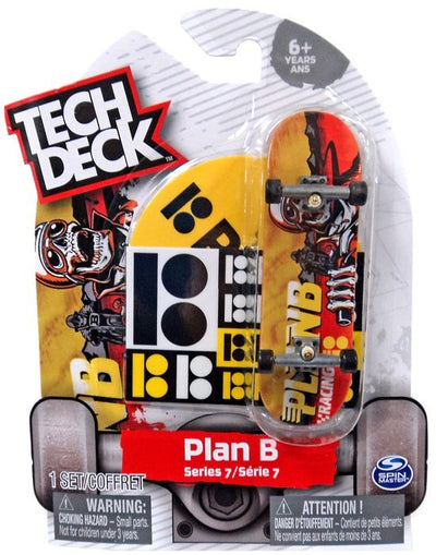 Tech Deck Mini Skateboard-Plan B Series 7-Plan B Racing