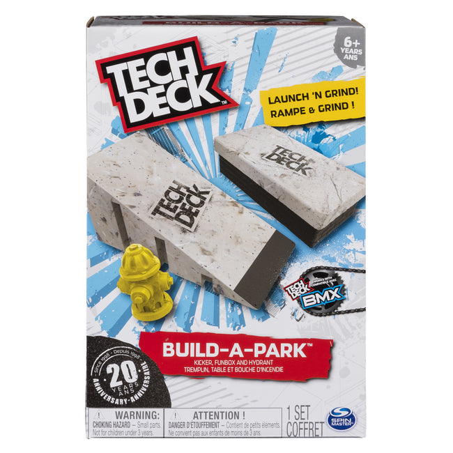 Tech Deck Build a Park-Kicker/Funbox/Hydrant - 1