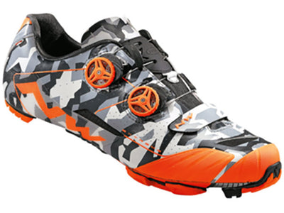 Northwave Extreme XC Clipless Shoes-Camo/Orange