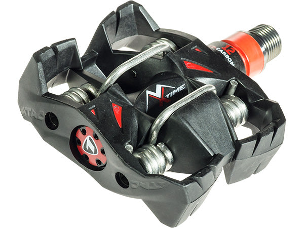 time pedale mtb Time Atac MX 12 Titanium/Carbon Clipless Pedals at J&R Bicycles – J&R Bicycles, Inc