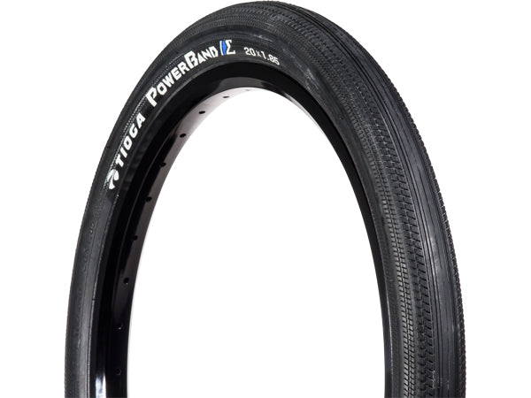 Tioga PowerBand Tire-Wire-Black-20x1.85&quot; - 1