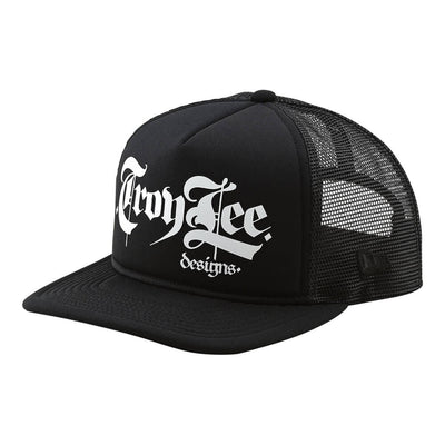 Troy Lee Designs Script Snapback Hat-Black