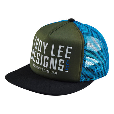 Troy Lee Step Up Snapback Hat-Military