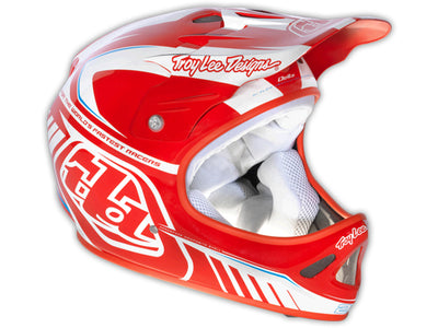 Troy Lee 2013 D2 Delta Composite Helmet-Red