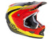 Troy Lee 2013 D3 Carbon Helmet-Mirage Red/Yellow - 1