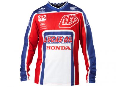 Troy Lee 2013 GP Air BMX Race Jersey-Team Red/White