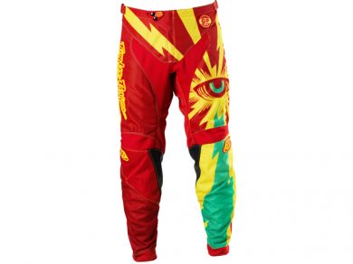 Troy Lee 2013 GP Air Pants-Cyclops Red/Yellow - 1