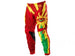 Troy Lee 2013 GP Air Pants-Cyclops Red/Yellow - 3