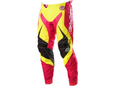 Troy Lee 2013 GP Air Pants-Mirage Pink/Yellow-Adult 32 - 3