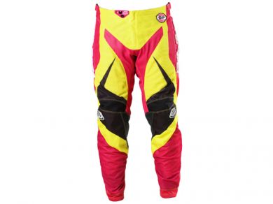 Troy Lee 2013 GP Air Pants-Mirage Pink/Yellow-Adult 32
