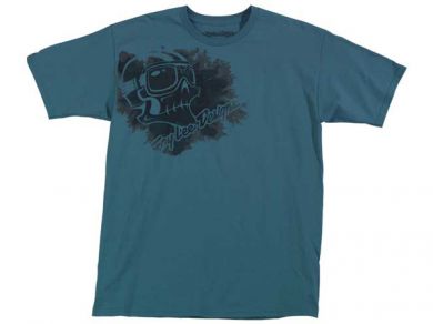 Troy Lee Blur T-Shirt-Slate Blue