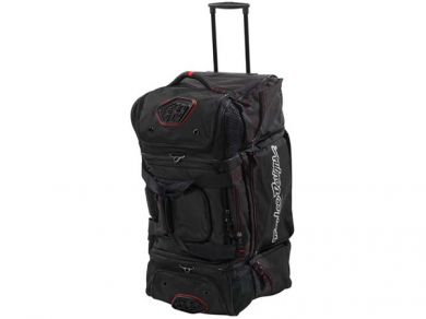 Troy Lee SE Gear Bag-Wheeled-Black - 1