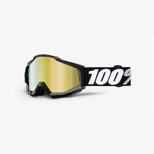 100% Accuri Tornado Goggles-Mirror Gold Lens - 1