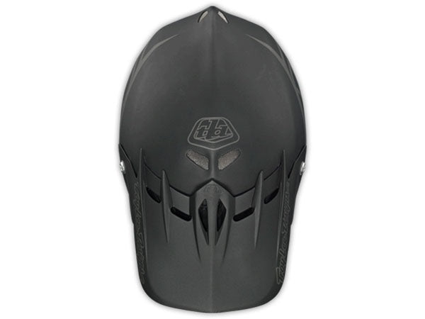 Troy Lee 2014 D2 Midnight II Composite Helmet-Matte Black - 6