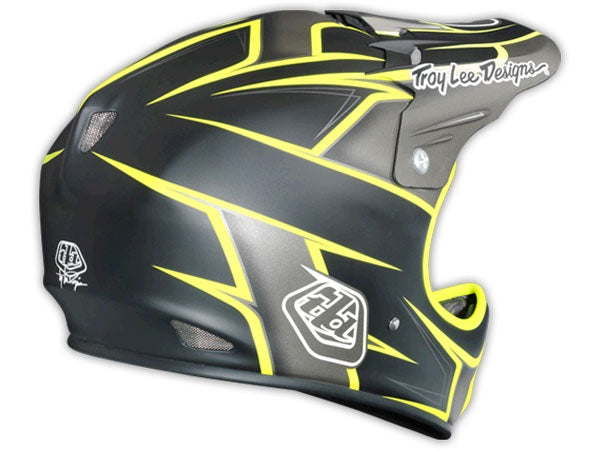 Troy Lee 2014 D2 Turbo Composite Helmet-Matte Gray - 3