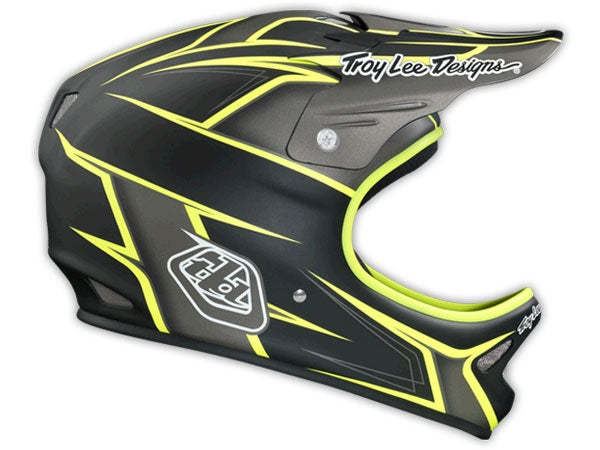 Troy Lee 2014 D2 Turbo Composite Helmet-Matte Gray - 4
