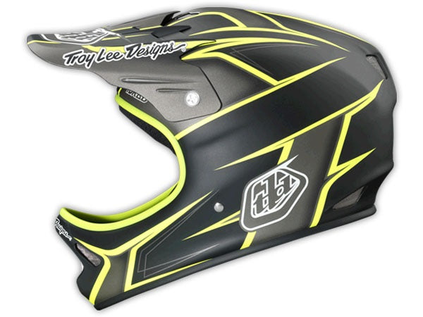 Troy Lee 2014 D2 Turbo Composite Helmet-Matte Gray - 5