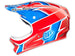 Troy Lee 2014 D2 Turbo Composite Helmet-Red/White/Blue - 5