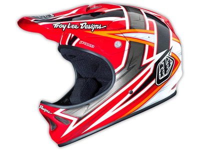 Troy Lee 2015 D2 Helmet-Proven Red