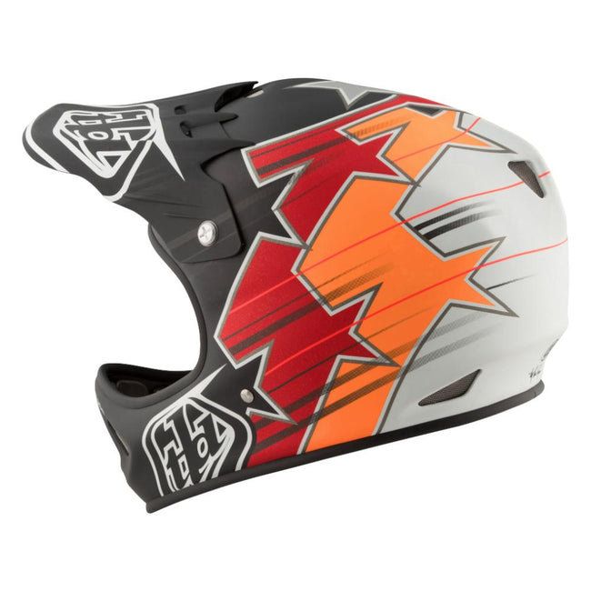 Troy Lee D2 Composite Helmet-Fusion Black - 7