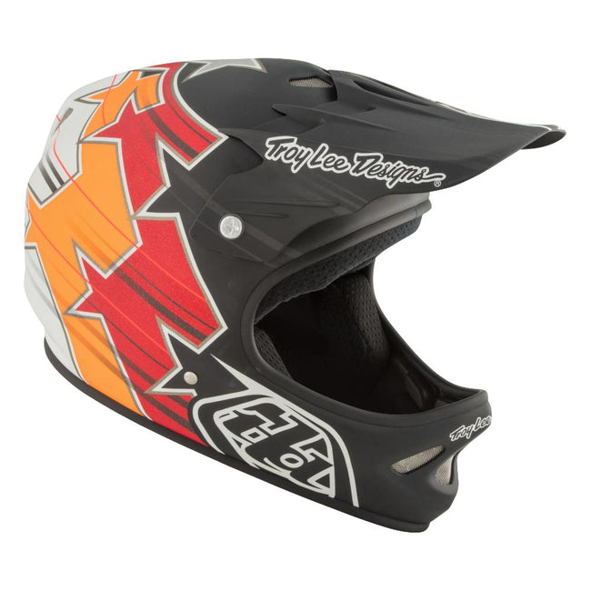 Troy Lee D2 Composite Helmet-Fusion Black - 6