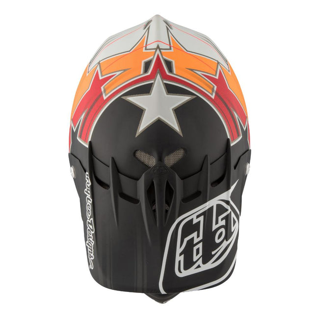 Troy Lee D2 Composite Helmet-Fusion Black - 5