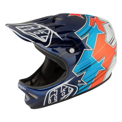 Troy Lee D2 Composite Helmet-Fusion Blue
