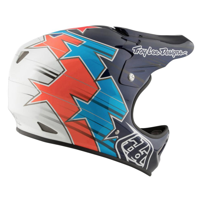 Troy Lee D2 Composite Helmet-Fusion Blue - 4