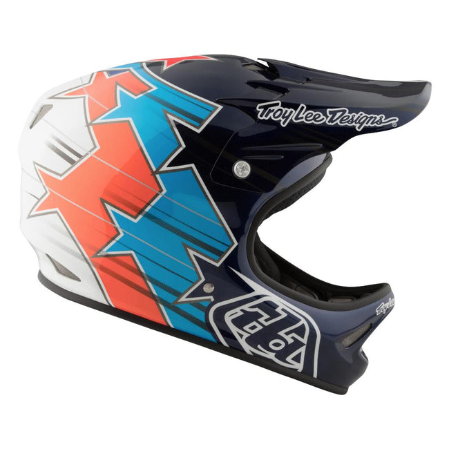 Troy Lee D2 Composite Helmet-Fusion Blue - 7