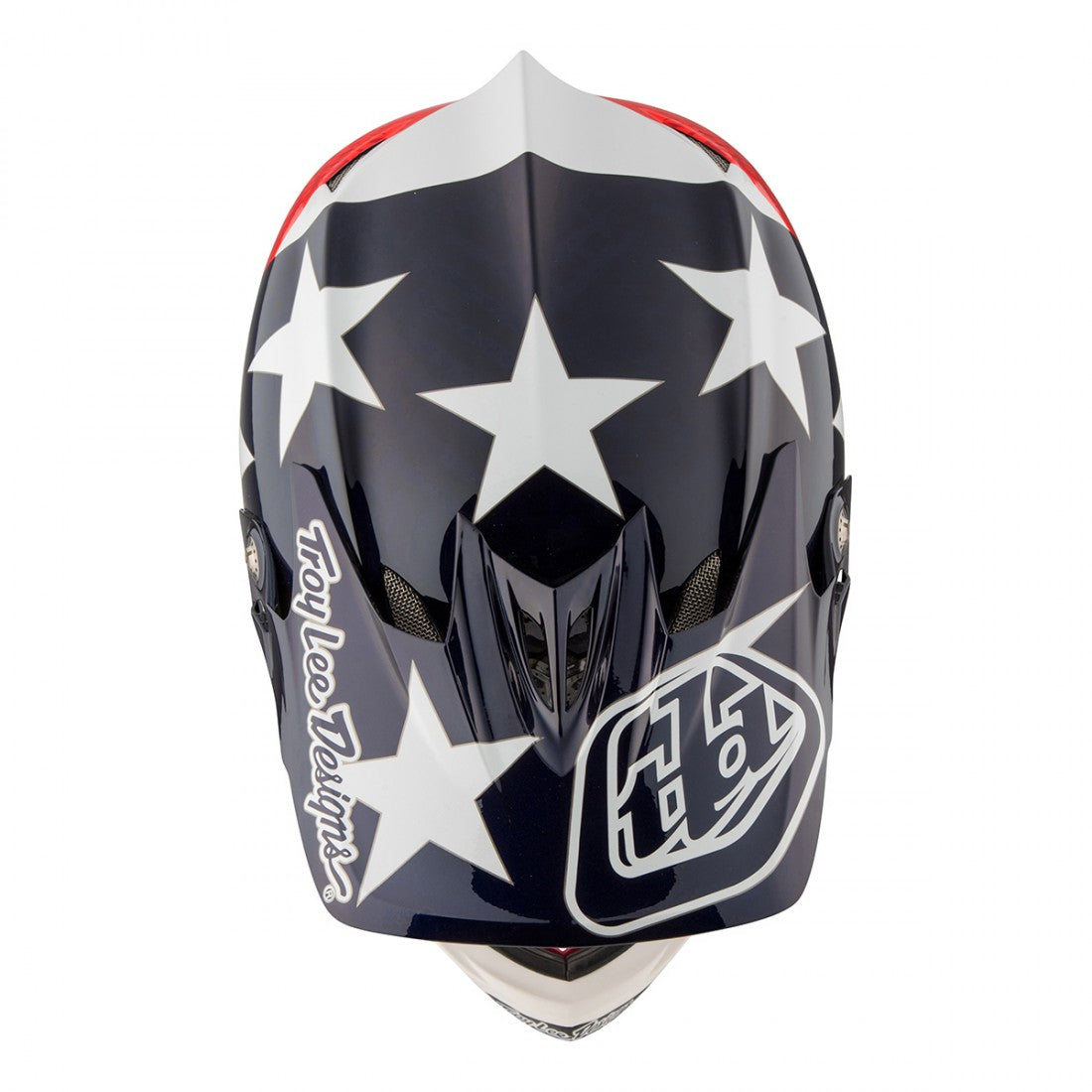 Troy Lee D3 Carbon MIPS Helmet-Freedom Blue