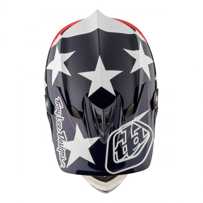 Troy Lee D3 Carbon MIPS Helmet-Freedom Blue - 5