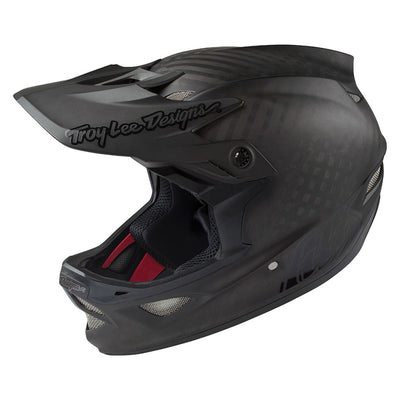 Troy Lee D3 Carbon MIPS Helmet-Midnight Black