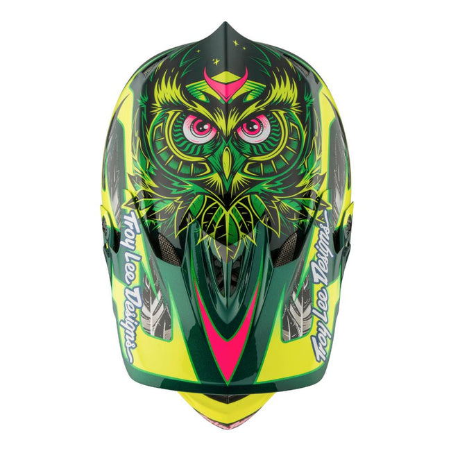 Troy Lee D3 Carbon MIPS Helmet-Nightfall Green - 3