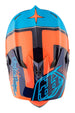 Troy Lee D3 Carbon MIPS Helmet-Starburst Orange - 7