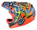Troy Lee D3 Composite Helmet-Longshot Orange - 2