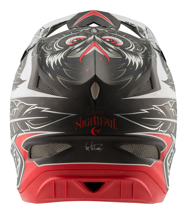 Troy Lee D3 Composite Helmet-Nightfall Black - 7