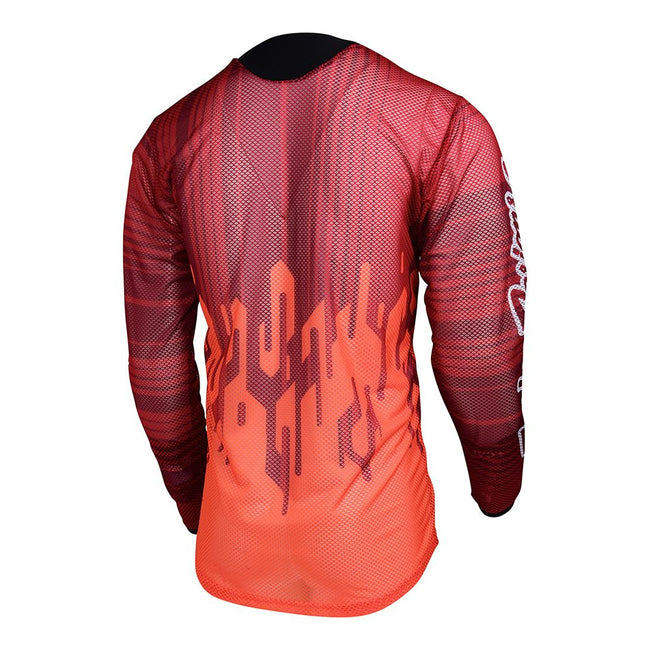 Troy Lee Sprint Air BMX Race Jersey-Code Orange - 2