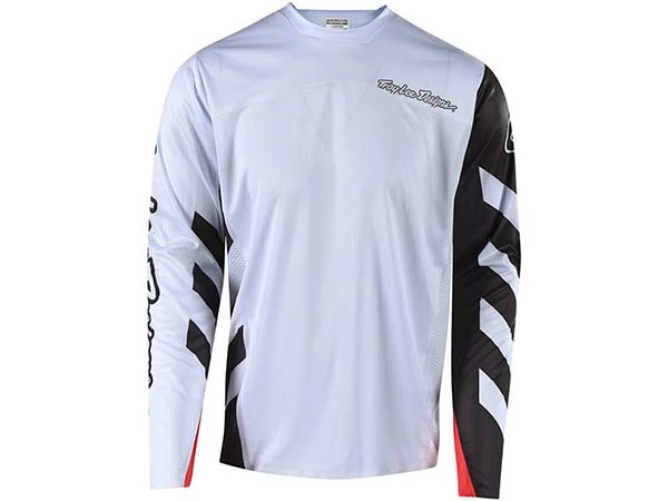 Troy Lee Designs Sprint Elite Escape BMX Race Jersey-White/Black - 3