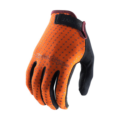 Troy Lee Sprint BMX Race Gloves-Orange
