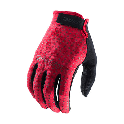 Troy Lee Sprint BMX Race Gloves-Red