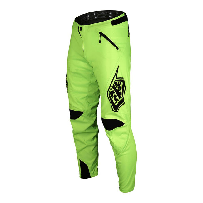 Troy Lee Sprint Pants-Solid Flo Yellow - 1