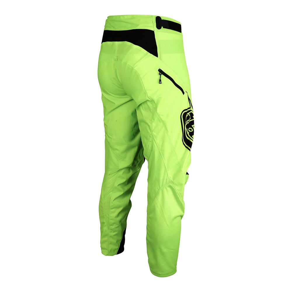 Troy Lee Sprint BMX Racing Pants-Solid Flo Yellow at J&R Bicycles
