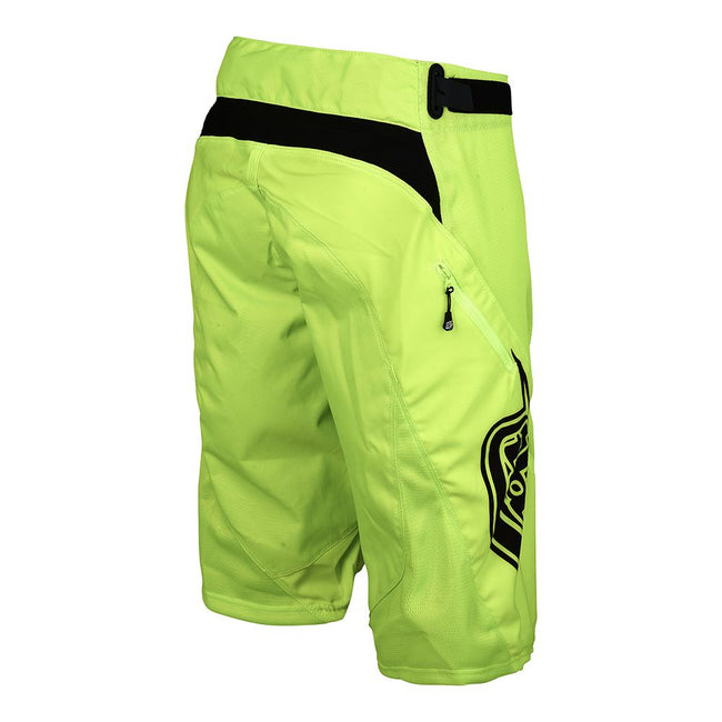 Troy Lee Sprint Short-Solid Flo Yellow - 2