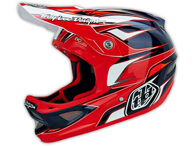 Troy Lee 2015 D3 Comp Helmet-Evo Red