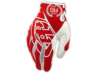 Troy Lee SE BMX Race Gloves-Red