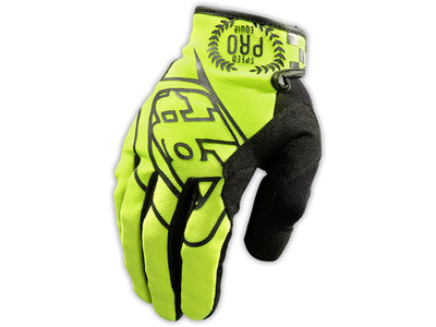 Troy Lee SE BMX Race Gloves-Yellow
